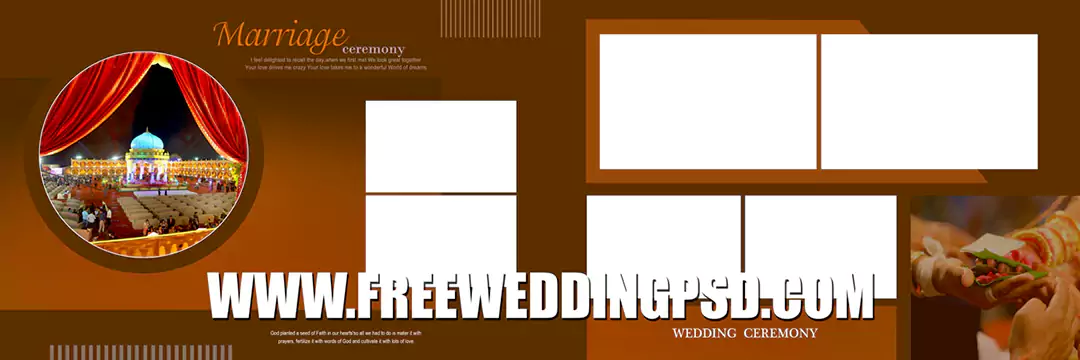 creative indian wedding album 12×36 psd templates